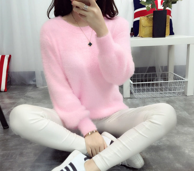 Lazy style student sweater