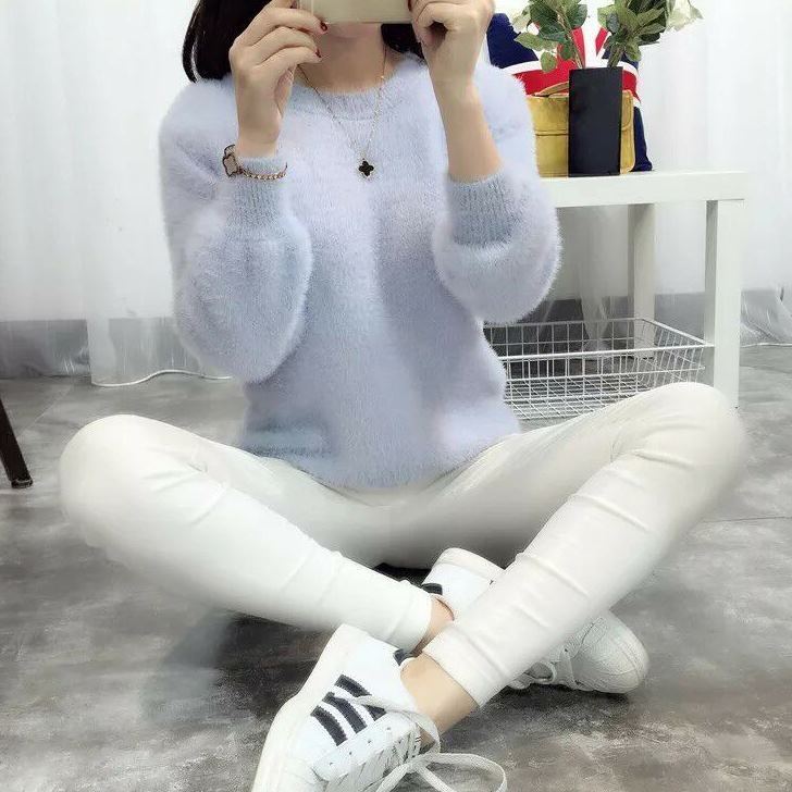 Lazy style student sweater