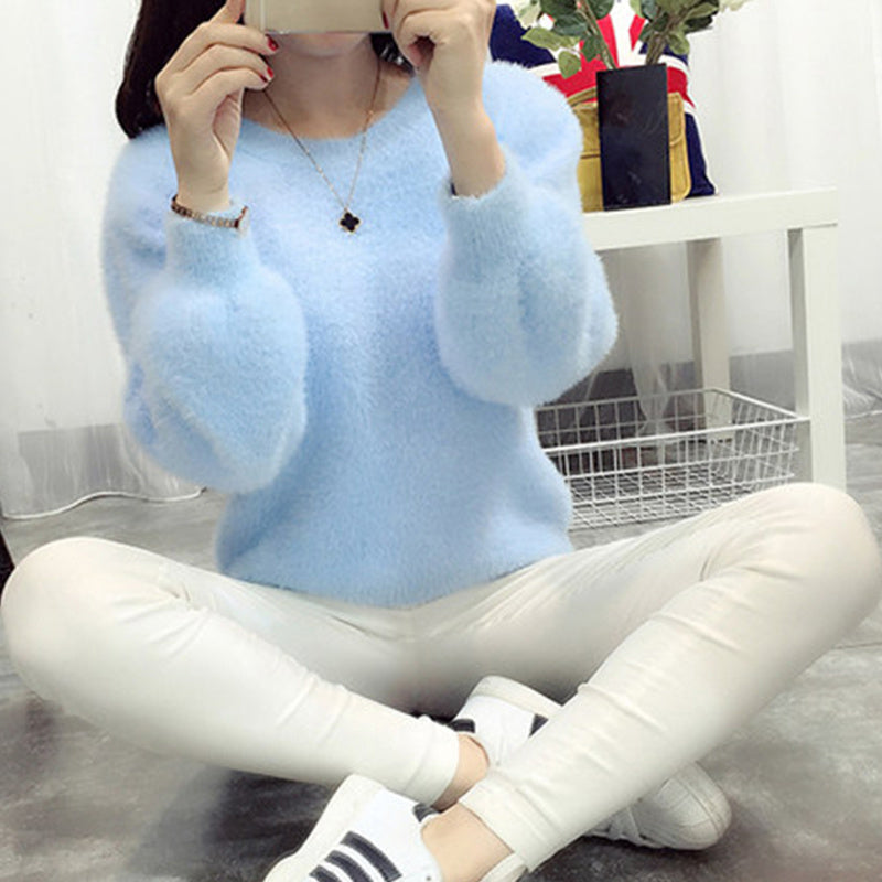 Lazy style student sweater