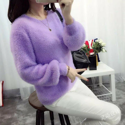 Lazy style student sweater