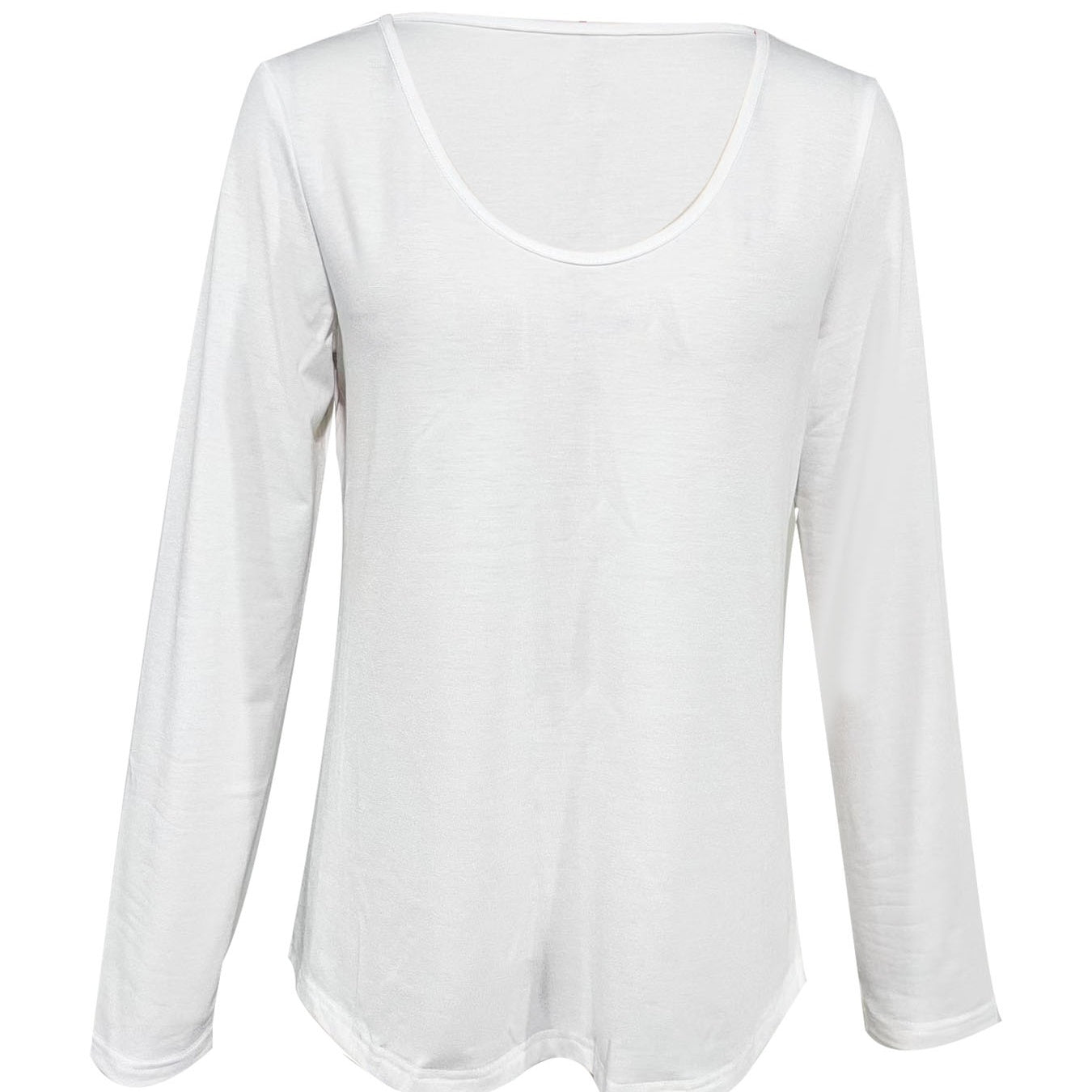 Women's V-neck Long Sleeved T-shirt Casual Top Autumn Outfit